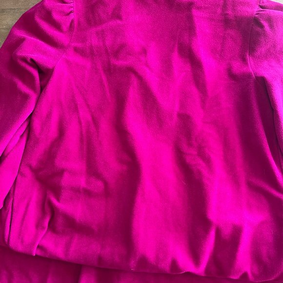 Vintage Vanity Fair Pink Snap Up Robe Sleeve Size Medium Med EUC Made in USA - Picture 9 of 9